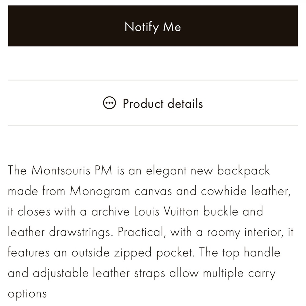 Louis Vuitton Montsouris PM - Picture 5 of 8